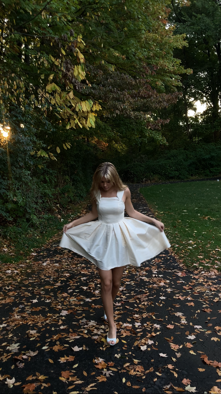 White dress